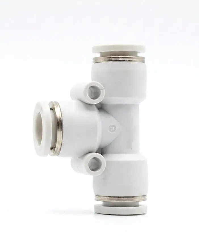 PE-10 AIRMIXS Union Tee Pneumatic Push-in Fitting
