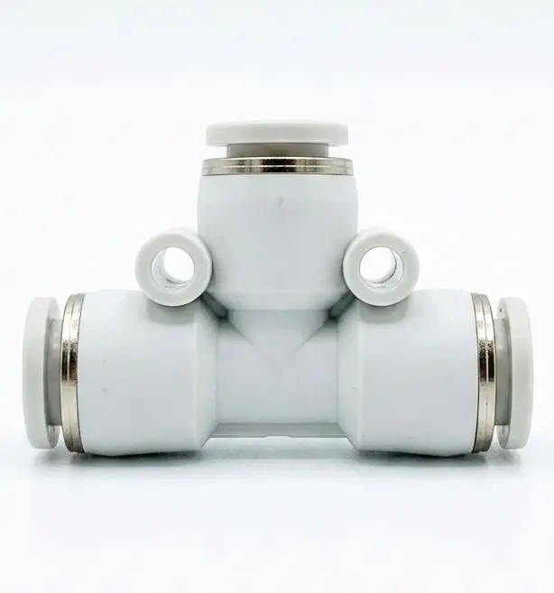PE-06 AIRMIXS Union Tee Push-to-Connect Pneumatic Fitting