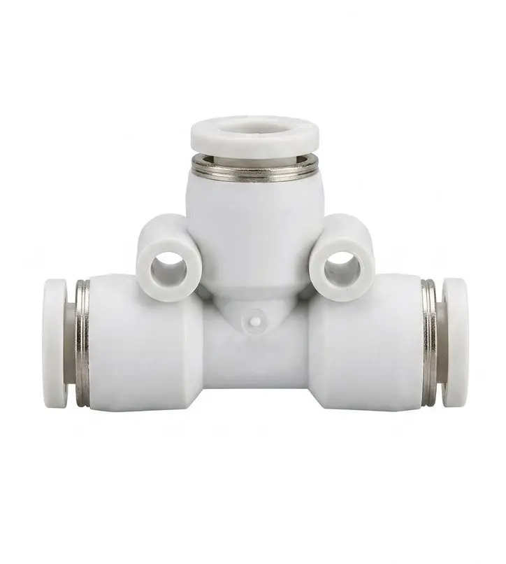 PE-04 AIRMIXS Union Tee Push-to-Connect Pneumatic Fitting