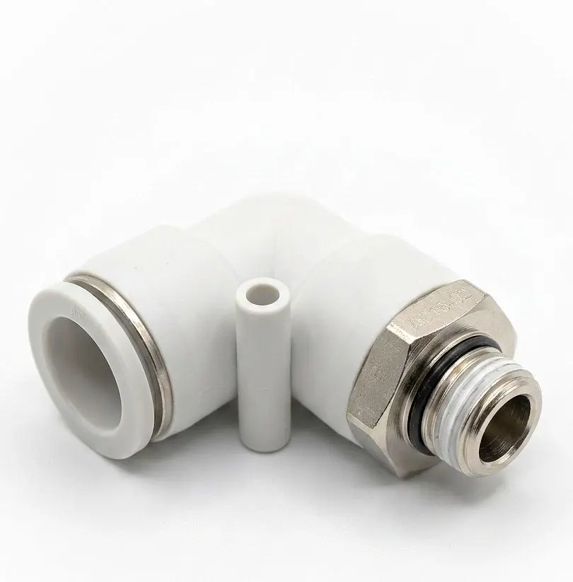 PL16-02 AIRMIXS Male Elbow Pneumatic Push-in Fitting