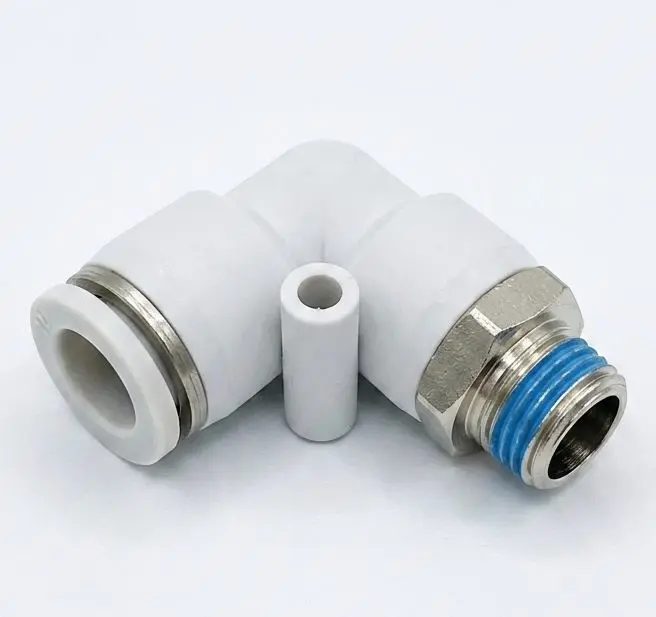 AIRMIXS PL10-02 Male Elbow Pneumatic Push-in Fitting
