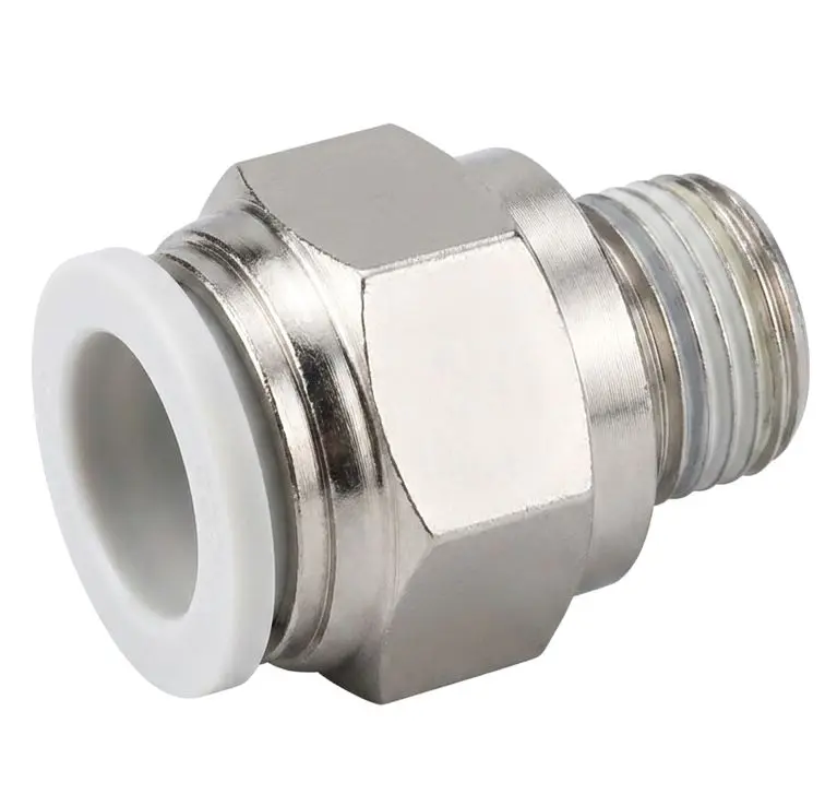 AIRMIXS PC16-02 Male Straight Pneumatic Push-in Fitting