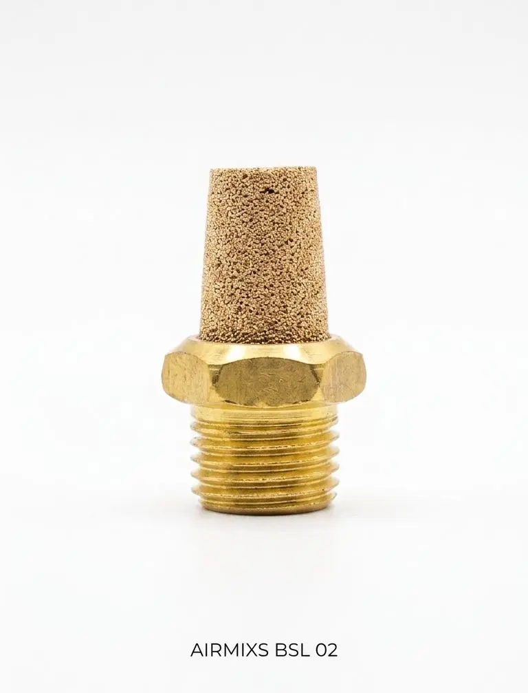 BSL-02 AIRMIXS Conical Pneumatic Silencer