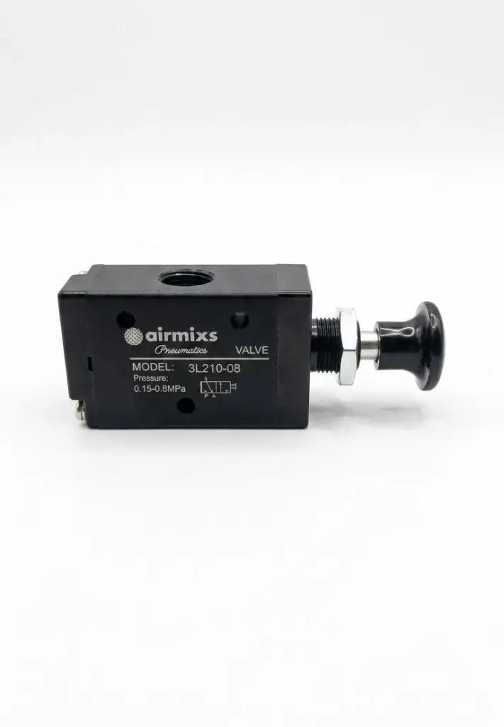 3L210-08 AIRMIXS pneumatic hand pull valve.