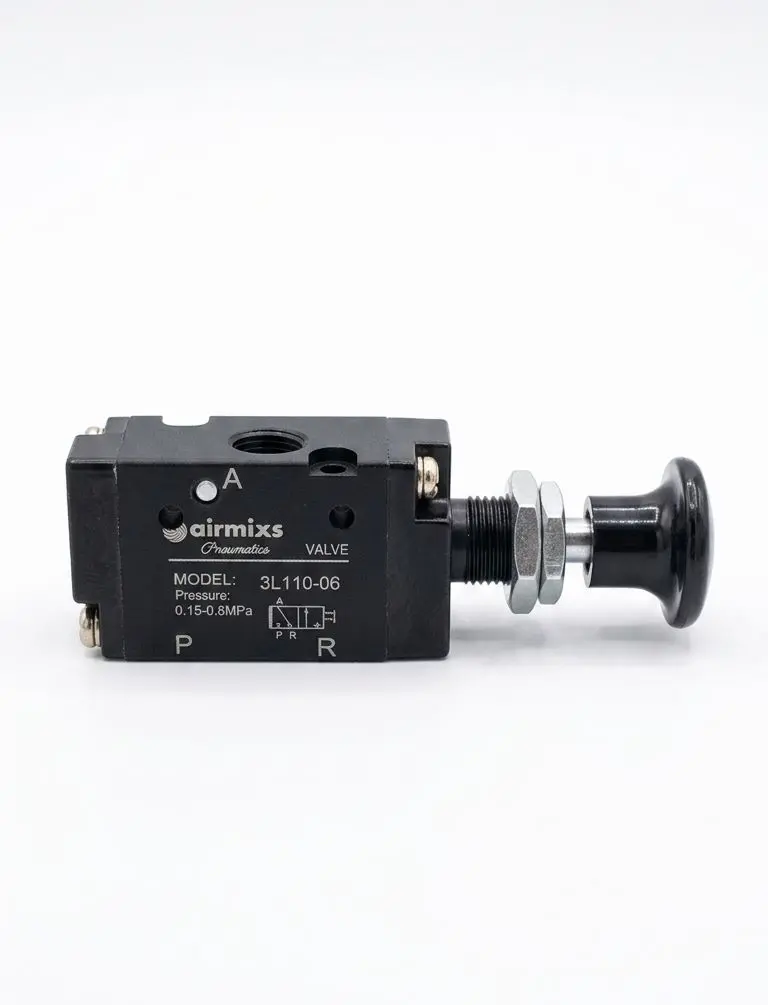 3L110-06 AIRMIXS pneumatic hand pull valve.
