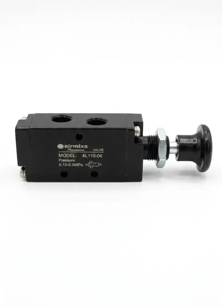 4L110-06 AIRMIXS pneumatic hand pull valve.