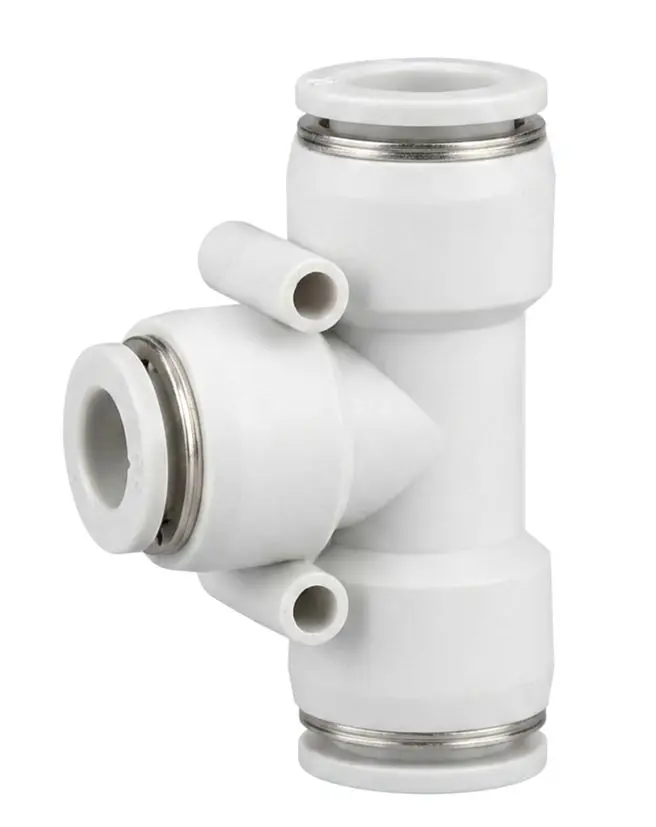 PEG16-10 AIRMIXS Reducing Union Tee Pneumatic Push-in Fitting