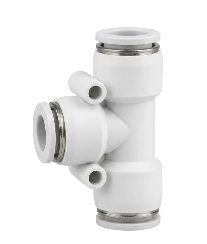 PEG12-10 AIRMIXS Reducing Union Tee Pneumatic Push-in Fitting