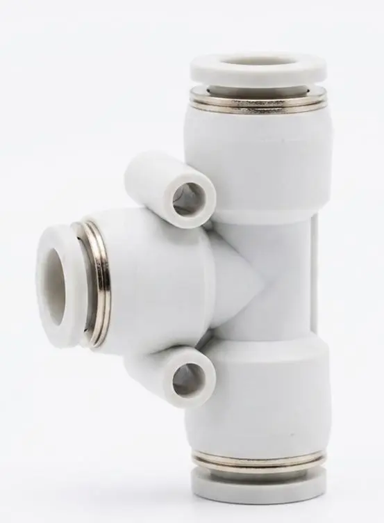 PEG08-06 AIRMIXS Reducing Union Tee Pneumatic Push-in Fitting