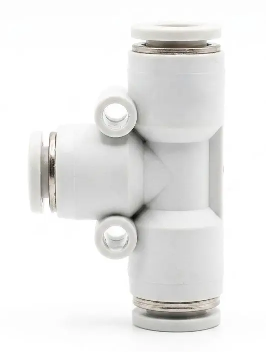 PEG06-04 AIRMIXS Reducing Union Tee Pneumatic Push-in Fitting