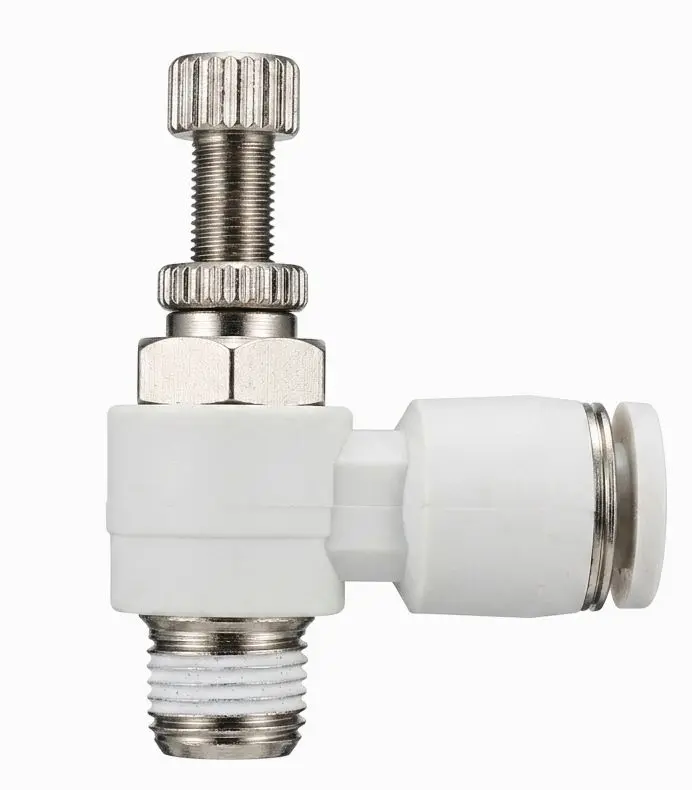 [SL06-02] SL06-02 AIRMIXS Speed Controller Elbow Pneumatic Flow Control Valve
