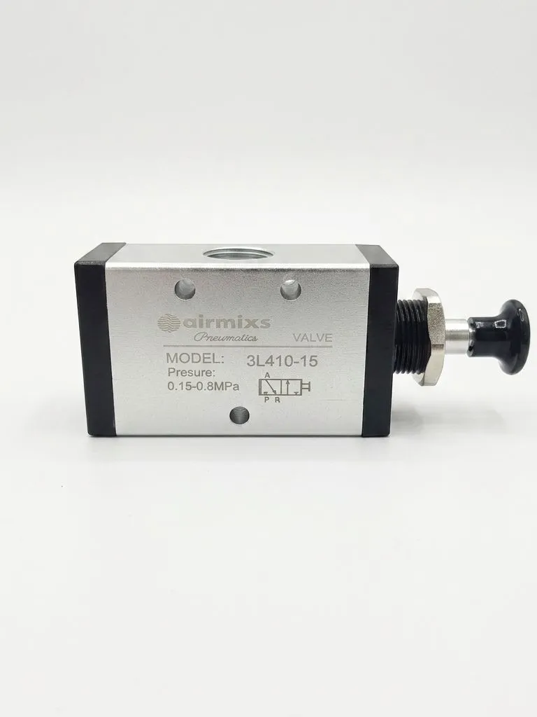 [3L410-15] AIRMIXS 3L410-15 pneumatic hand pull valve.