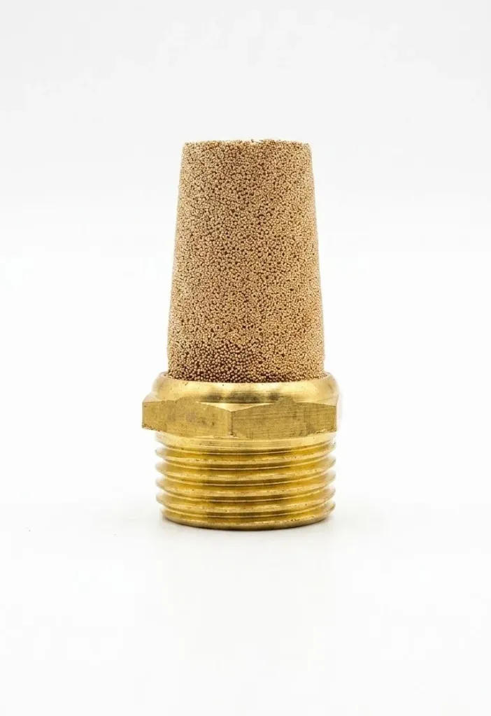 [BSL-04] BSL-04 1/2" AIRMIXS Sintered Brass Pneumatic Silencer