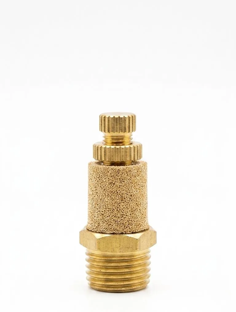 [BESL02-1/4] BESL02-1/4" AIRMIXS Adjustable Throttling Pneumatic Silencer/Muffler