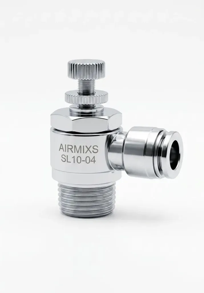 [SL10-04] SL10-04 AIRMIXS Speed Controller Elbow Pneumatic Flow Control Valve
