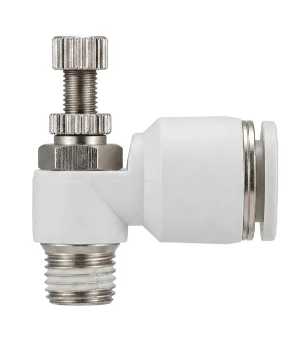 [SL10-01] SL10-01 AIRMIXS Speed Controller Elbow Pneumatic Flow Control Valve