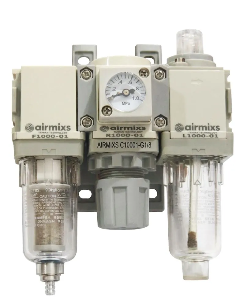 C10001-G1/8 AIRMIXS Miniature F.R.L. Combination Unit