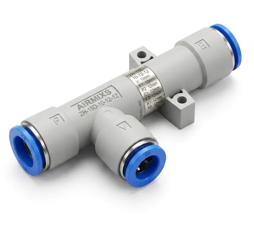 [ZH-15D-10-12-12] AIRMIXS ZH-15D-10-12-12 Body Ported Vacuum Ejector