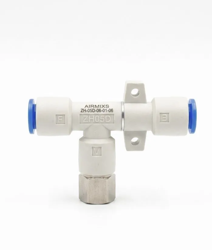 [ZH-05D-06-01-06] AIRMIXS ZH-05D-06-01-06 T-Style Vacuum Ejector