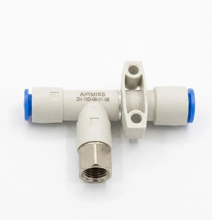 ZH-10D-06-01-08 AIRMIXS T-Style Vacuum Ejector