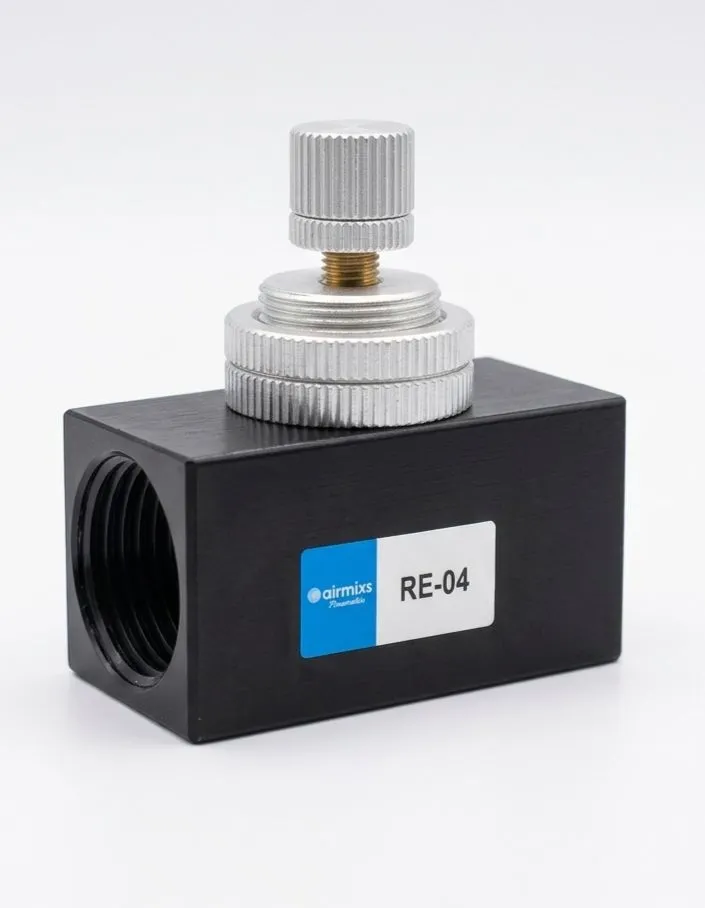 [RE-04] AIRMIXS RE-04 Precision One-Way Flow Control Valve (G 1/2")
