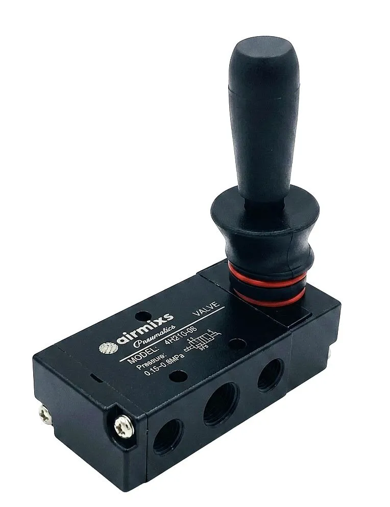 [4H210-08] AIRMIXS 4H210-08 Manual Hand Lever Pneumatic Valve