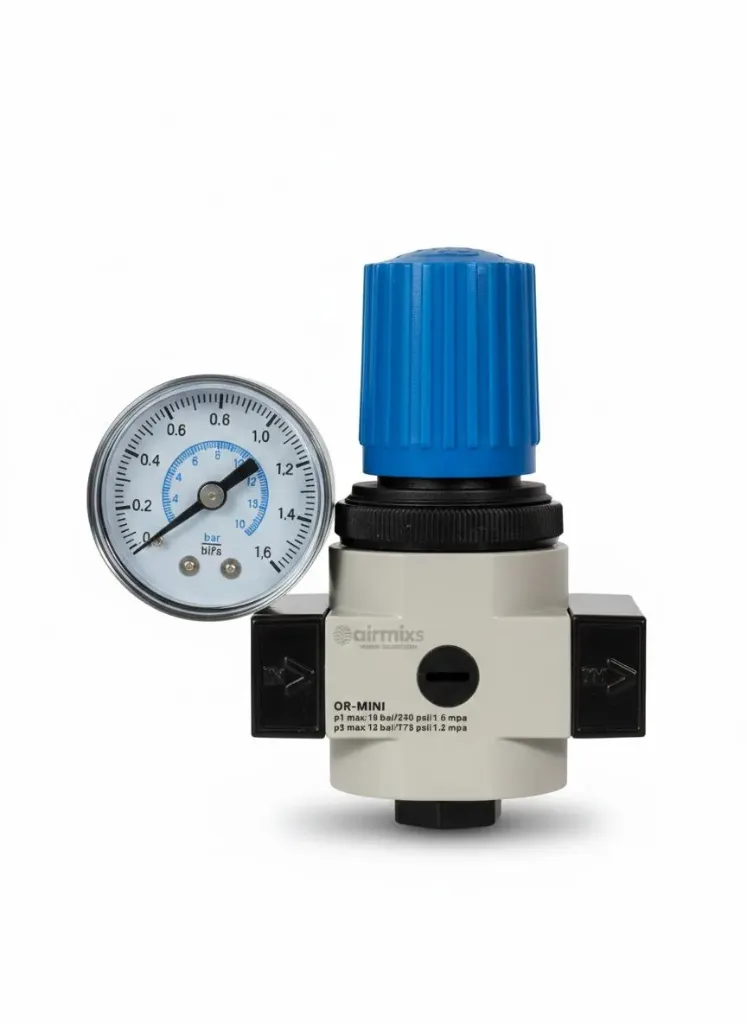 [LR-1/4-MINI] LR-1/4-MINI AIRMIXS (OR-MINI) High-Precision Pressure Regulator