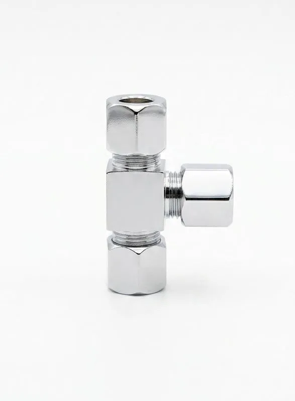 TKT-PE6MM AIRMIXS Brass Union Tee Compression Fitting