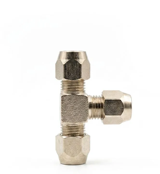 TKT-PE4MM AIRMIXS Brass Union Tee Compression Fitting