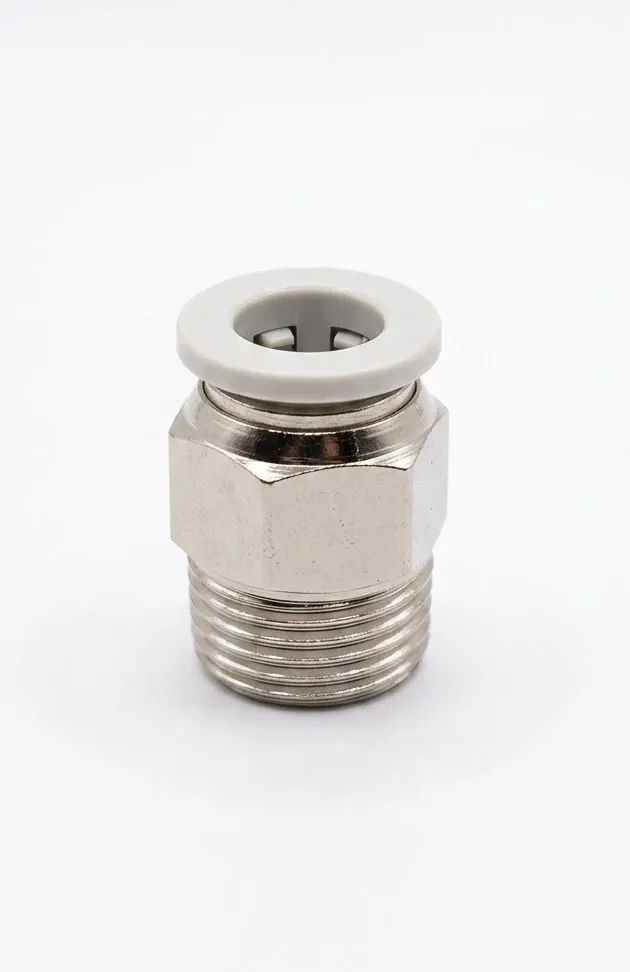 PC3/8-1/8 AIRMIXS Push-to-Connect Pneumatic Male Straight Connector