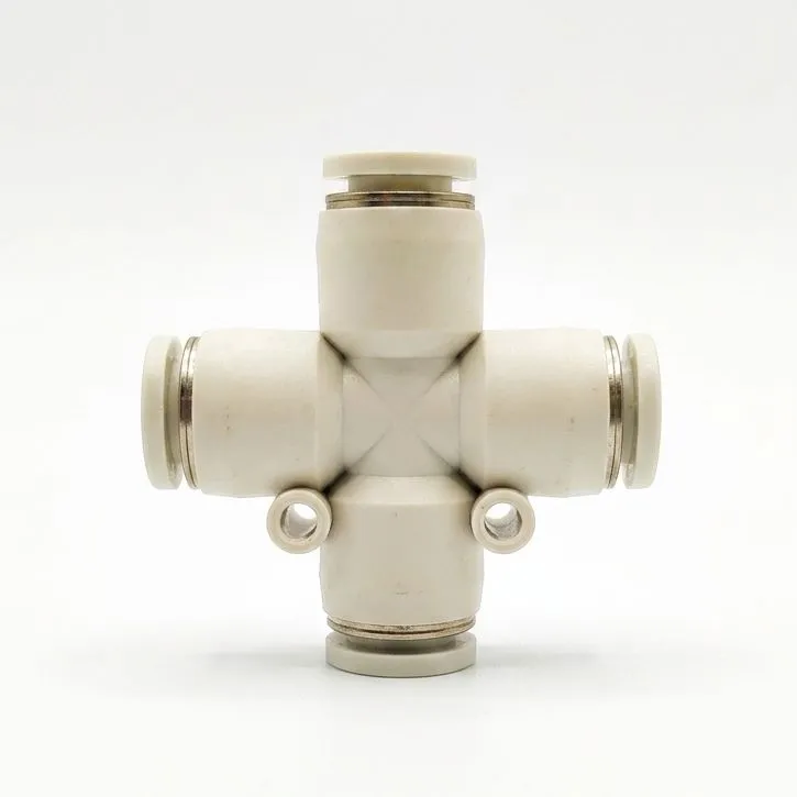 AIRMIXS SPZ-8 Pneumatic Equal Union Cross Fitting