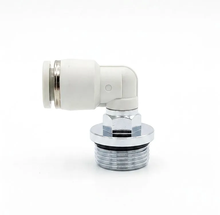 AIRMIXS PL08-G03 Pneumatic Push-in Male Elbow Fitting