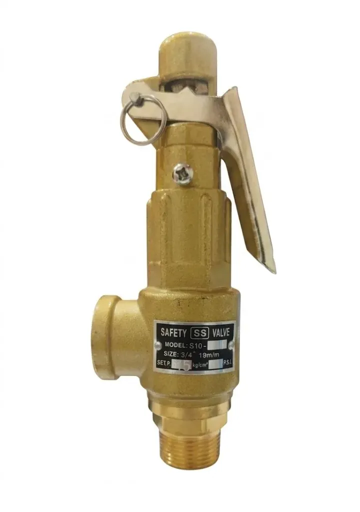 S10-LT 3/4"AIRMIXS(15 Bar) Safety Relief Valve with Manual Lever