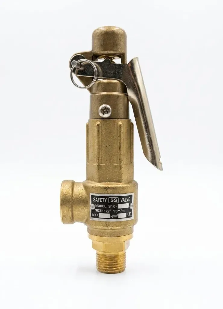 S10-LT 1/2"AIRMIXS(15 Bar) Safety Relief Valve with Manual Lever
