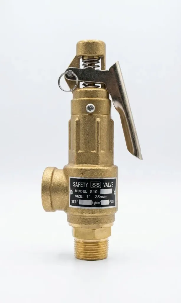 S10-LT 1"AIRMIXS(25 Bar) Safety Relief Valve with Manual Lever