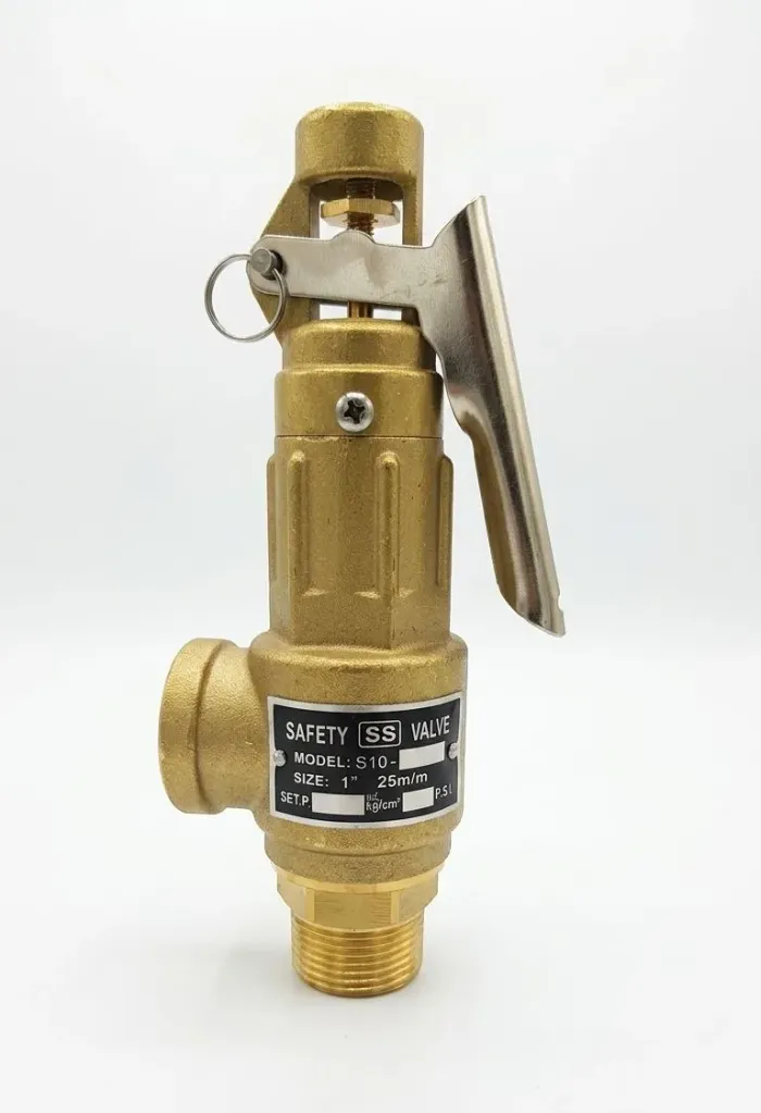 S10-LT 1"AIRMIXS (15 Bar) Safety Relief Valve with Manual Lever