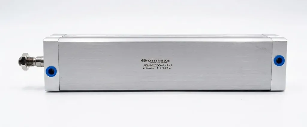 ADN-40-200-A-P-A AIRMIXS Compact Pneumatic Cylinder (40mm Bore, 200mm Stroke)