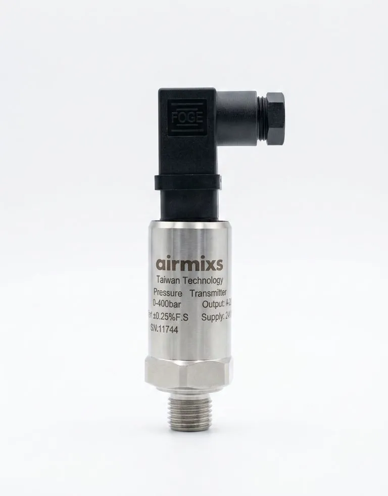 [AIR0400420] AIRMIXS  Pressure Transmitter 0-400 Bar, 4-20mA Output, 1/4" Thread