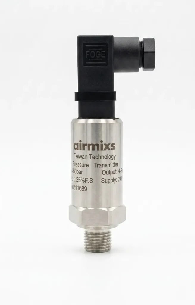 [AIR05420] AIRMIXS Pressure Transmitter 0-5 Bar, 4-20mA Output, 1/4" Thread