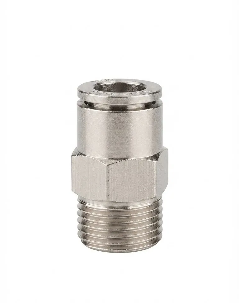 MPC 14-4 Straight Male Connector – 14mm Tube to 1/2" Thread AIRMIXS