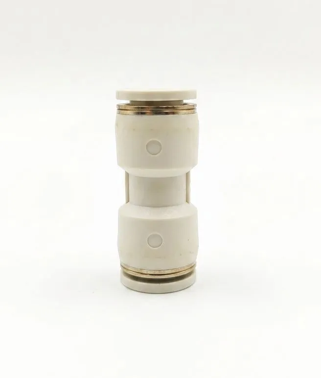 PU1/4 AIRMIXS Pneumatic Straight Union Equal Connector 1/4" OD Tube to 1/4" OD Tube Push-in Fitting