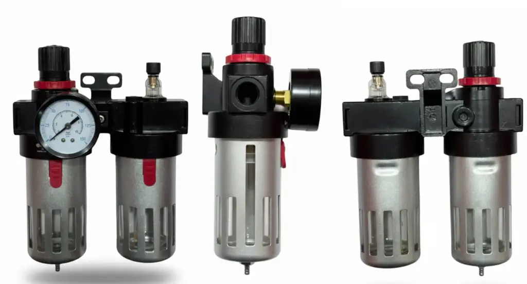 BFC3000-G3 AIRMIXS High-Performance 2-Unit FRL Combo – 3/8" Port Filter, Air Filter Regulator & Lubricator