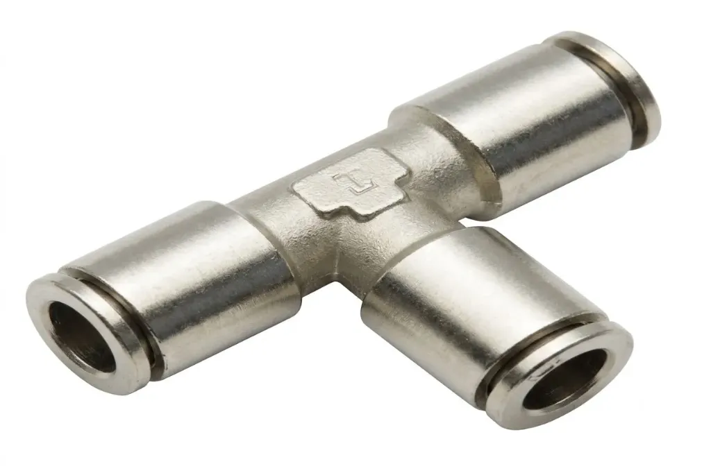 MPE14 AIRMIXS Metal Push-in Union Elbow Pneumatic Fitting – 14mm Outer Diameter Tube to Tube