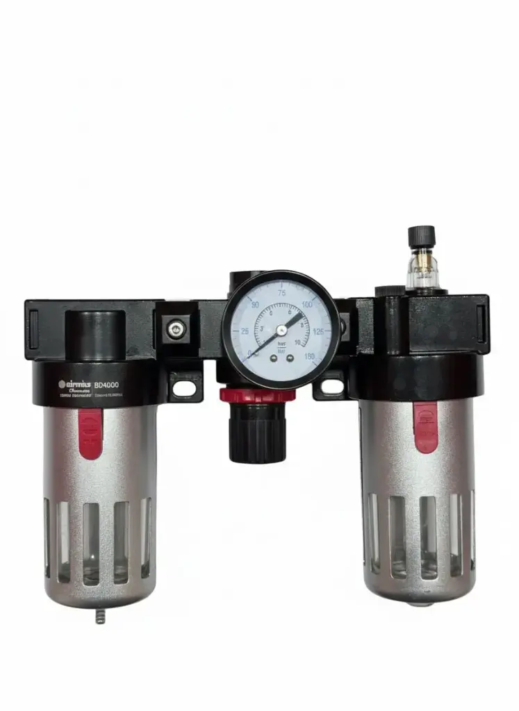 AIRMIXS BC4000 1/2" Compressed Air Preparation Unit – Filter Regulator & Lubricator Trio
