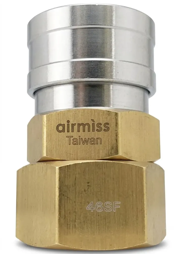 600SF 3/4" AIRMIXS High-Flow Female Socket Pneumatic Quick Coupler