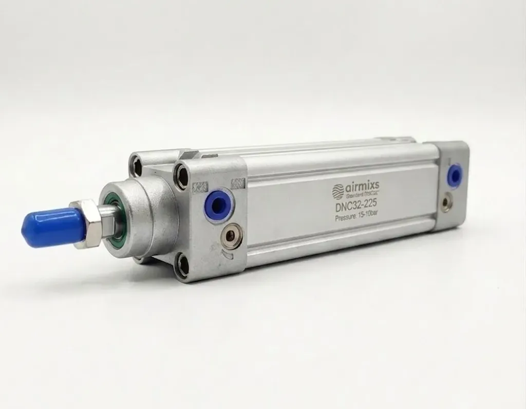 DNC32-225 AIRMIXS Standard Pneumatic Cylinder 32mm Bore, 225mm Stroke, ISO 15552