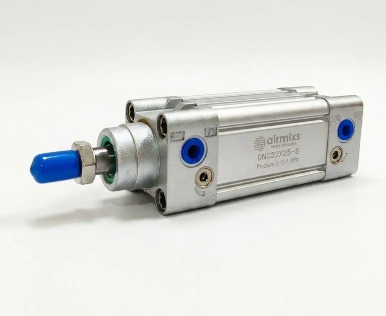 DNC32-25 AIRMIXS Standard Pneumatic Cylinder 32mm Bore, 25mm Stroke, ISO 15552