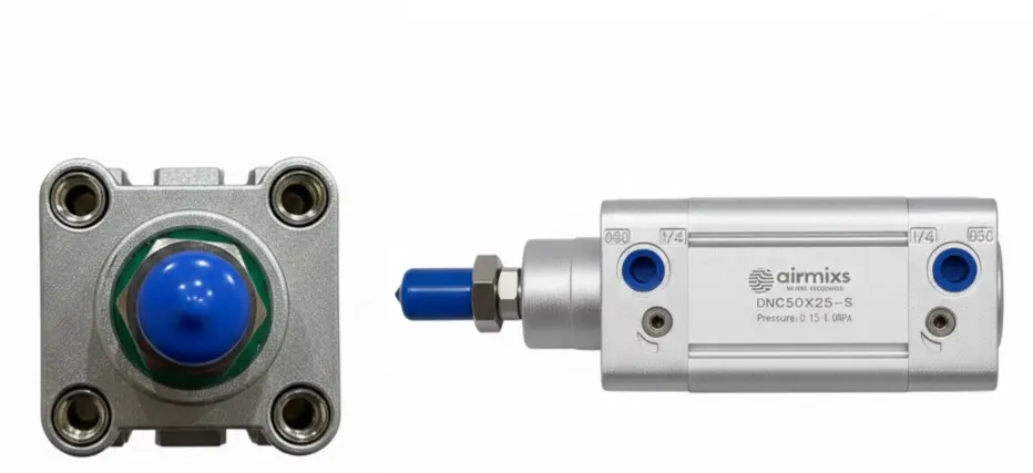 DNC50-25-S ISO AIRMIXS 15552 Standard Double-Acting Pneumatic Cylinder 1/4"