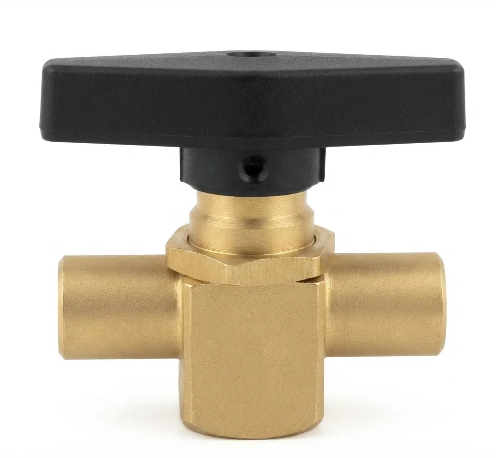 [J-B047/2] J-B047/2 AIRMIXS F1/4×F1/4×F1/4 Pneumatic Adapter / Fitting Component