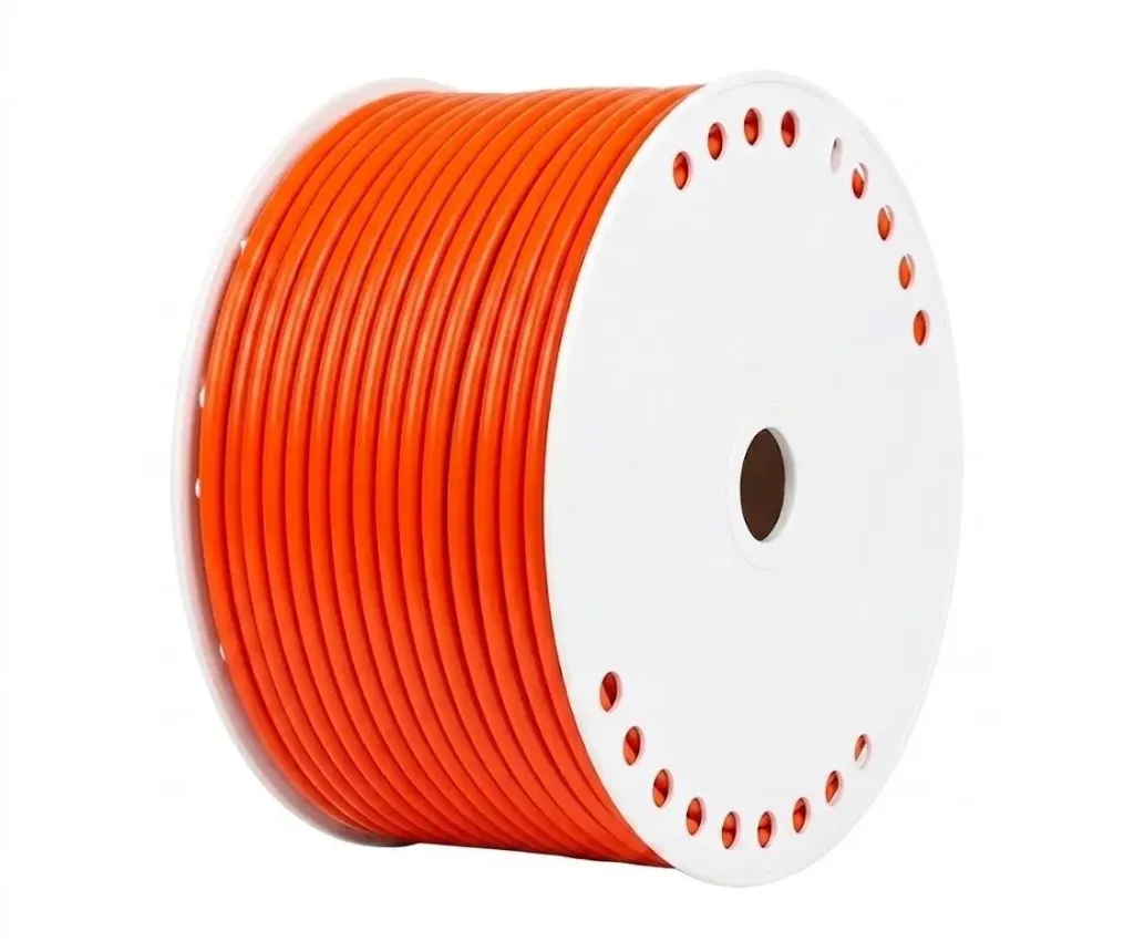 [AIR8MMTUBE-Orange] Polyurethane PU Pneumatic Tubing - 8mm x 5mm, 100m Roll Orange AIRMIXS